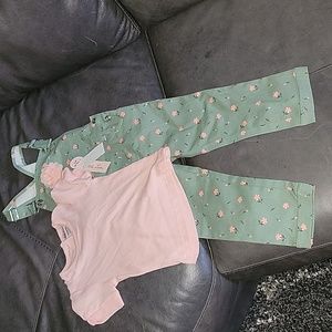 2 piece overall set